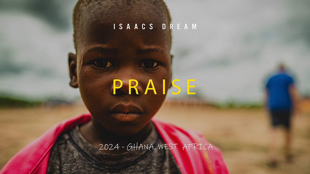 Close up portrait of child in Ghana used for nonprofit documentary video thumbnail